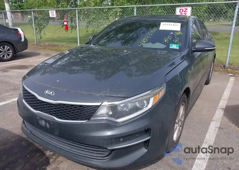 2016 Kia Optima Lx из США, поврежденный, VIN 5XXGT4L37GG018944
